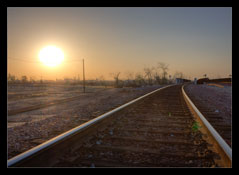 Bakersfield Railroad HDR