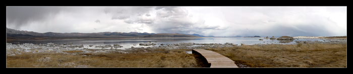 Panorama at Mono Lake