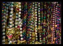 Mardi Gras beads!