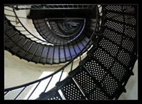 Bodie Island Lighthouse Stairs
