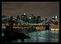 Brooklyn Bridge as seen from the Manhattan Bridge