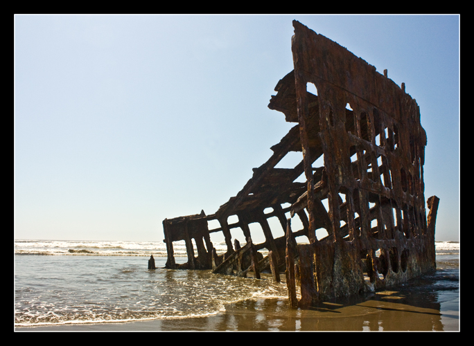Peter Iredale shipwreck, 2009