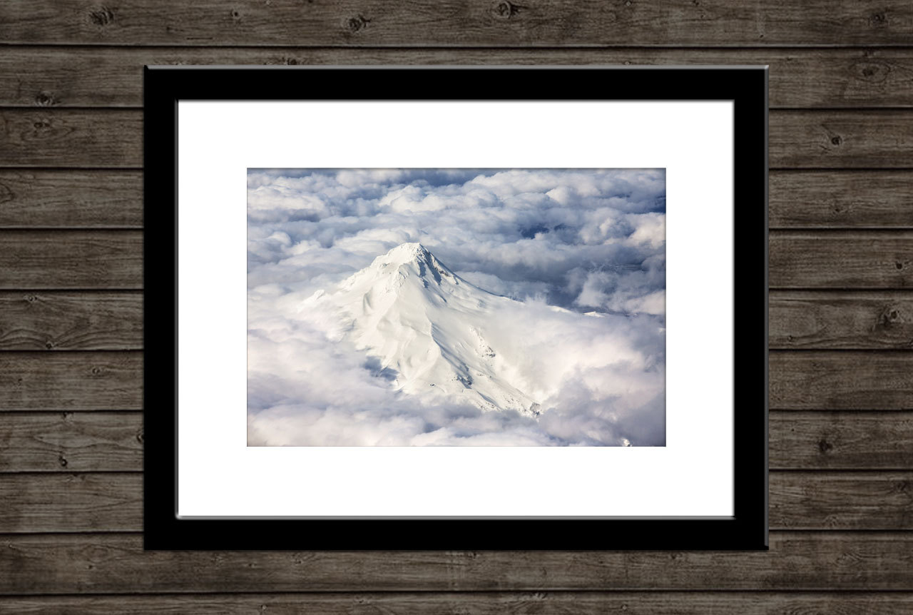 Mt. Hood Aerial Photo – Oregon Photography – TravLin Photography